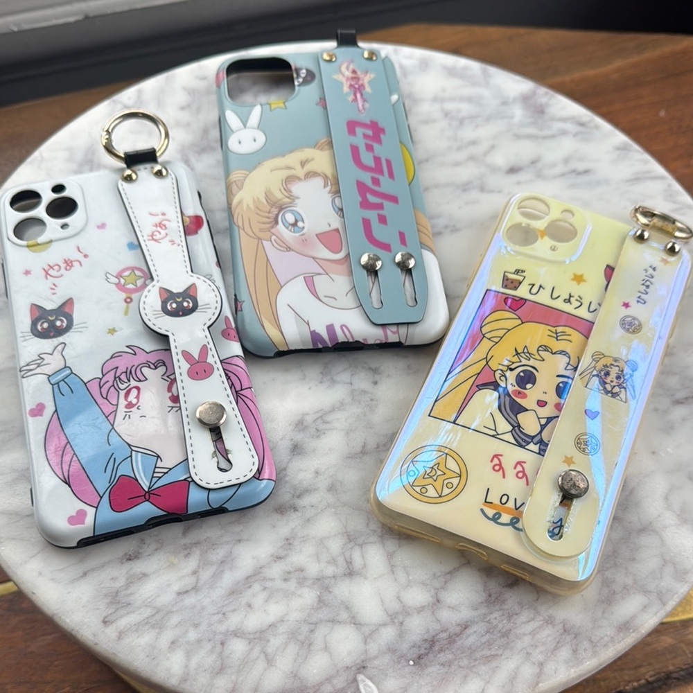 Sailor Moon Themed Phone Cases - Multicolor